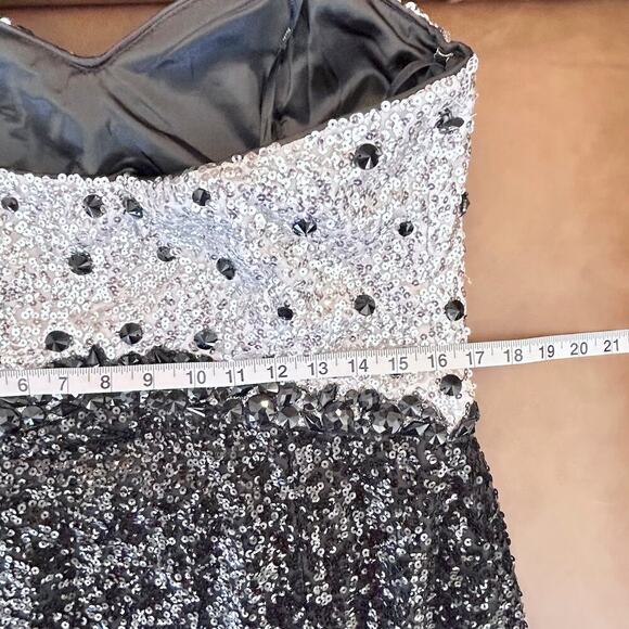 Sexy BLING Sweetheart Sleeveless Evening Cocktail Sequin Sleeveless Glamorous - Picture 13 of 13